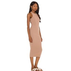 House of Harlow 1960 x Sofia Richie Jessa Dress in Mushroom Size Medium